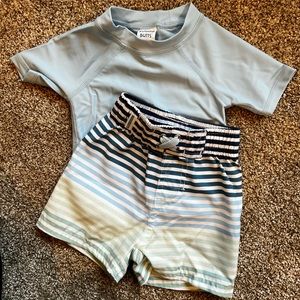 Swimsuit and Rashguard